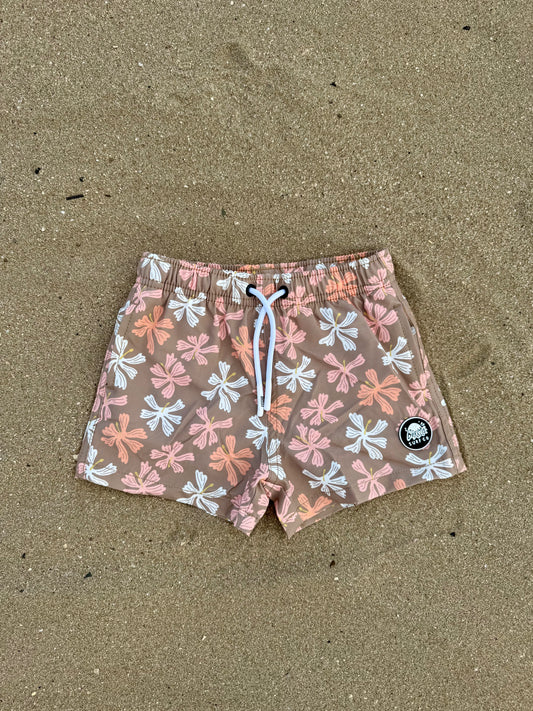 Shorties – Hibiscus Bloom Brown