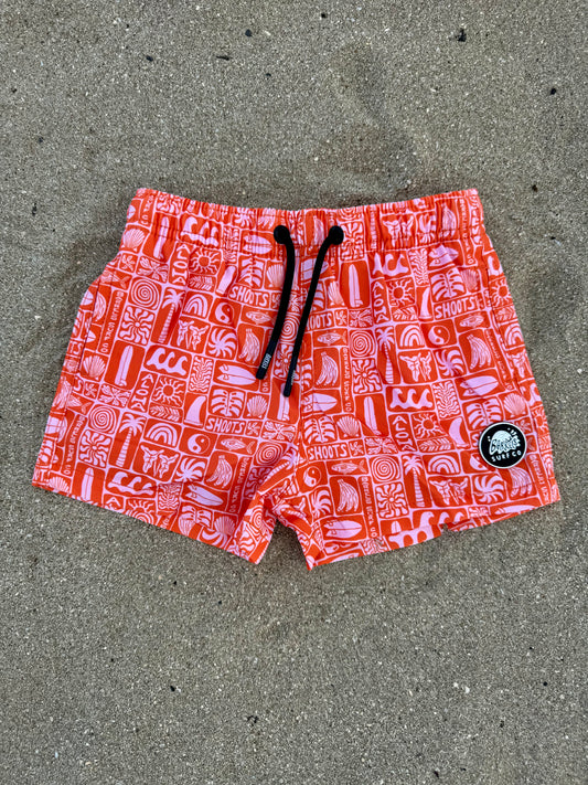 Shorties – "Shoots" Sunset Orange